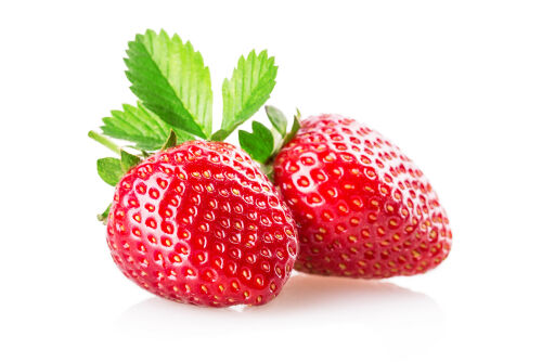 Delicious juicy strawberries.