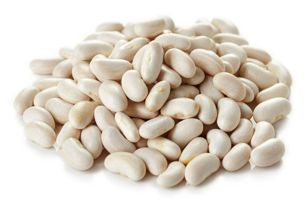 White beans.